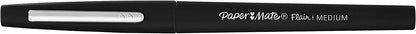 Paper Mate Flair Fibre Tip Pen Medium Point 0.7mm Black (Pack 5) 2028909