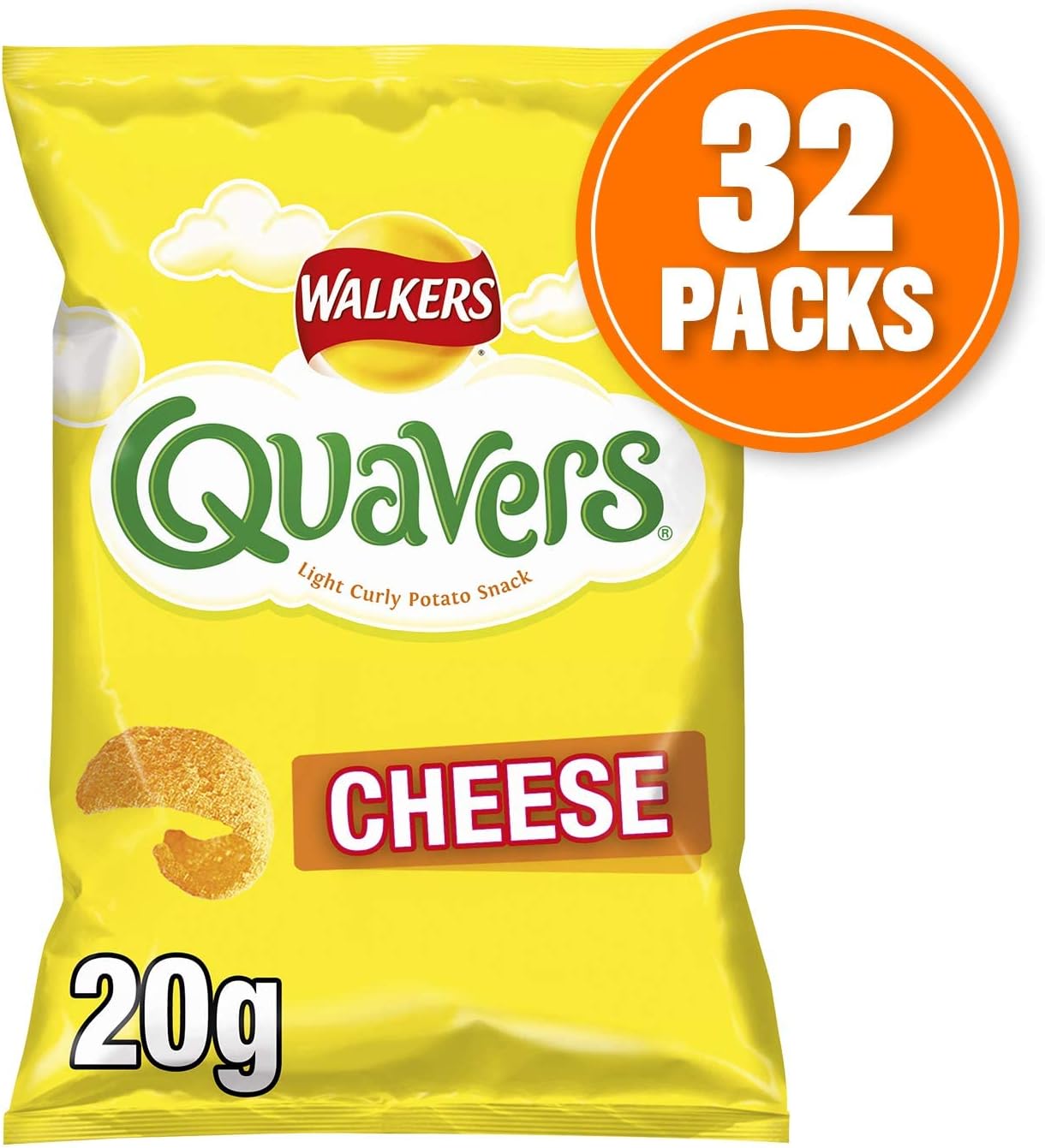 Walkers Quavers 20g (Pack of 32)