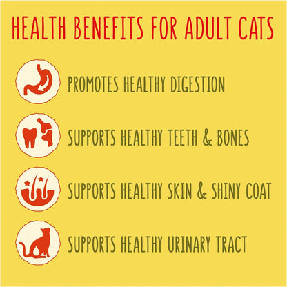 Go-Cat Adult Tuna, Herring & Veg Dry Mix Cat Food 10kg