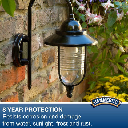 Hammerite Spray Paint for Metal | Direct to Rust Exterior Metal Paint | Smooth Finish | DARK GREEN