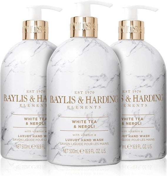 Baylis & Harding Goodness White Tea & Neroli Natural Hand Wash {1-18 x 500ml} - UK BUSINESS SUPPLIES