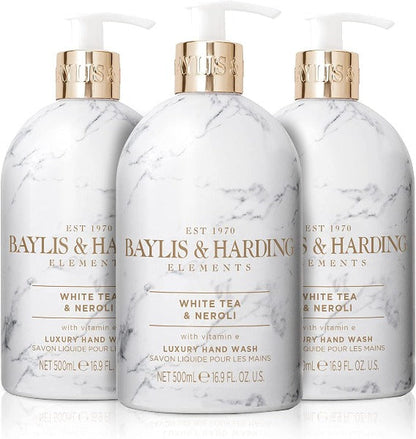 Baylis & Harding Goodness White Tea & Neroli Natural Hand Wash {1-18 x 500ml} - UK BUSINESS SUPPLIES