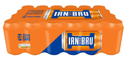 Barrs Irn Bru 330ml Cans (Pack of 24)