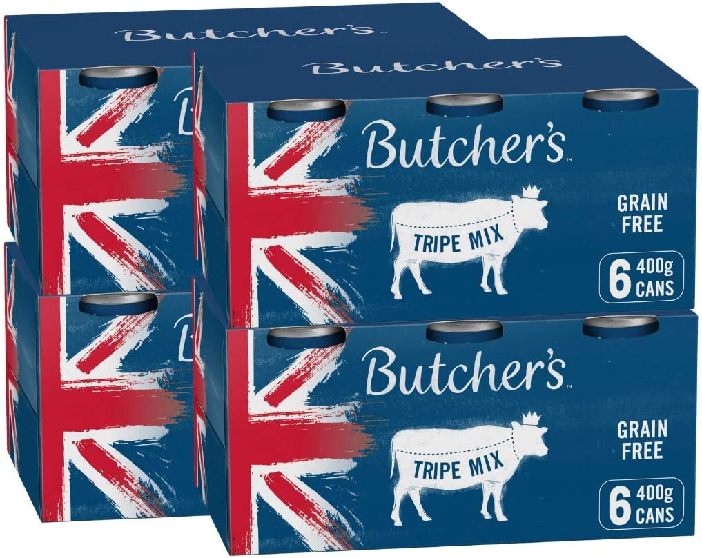 Butcher's Grain Free Tripe Mix in Jelly Wet Dog Food 12 x 400g