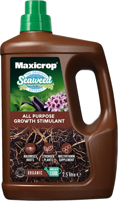 Maxicrop Original Seaweed Extract Organic Plant Growth Stimulant 2.5L