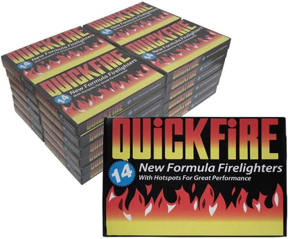 Fire Lighters Quickfire Firelighters 24 x 14 Pack
