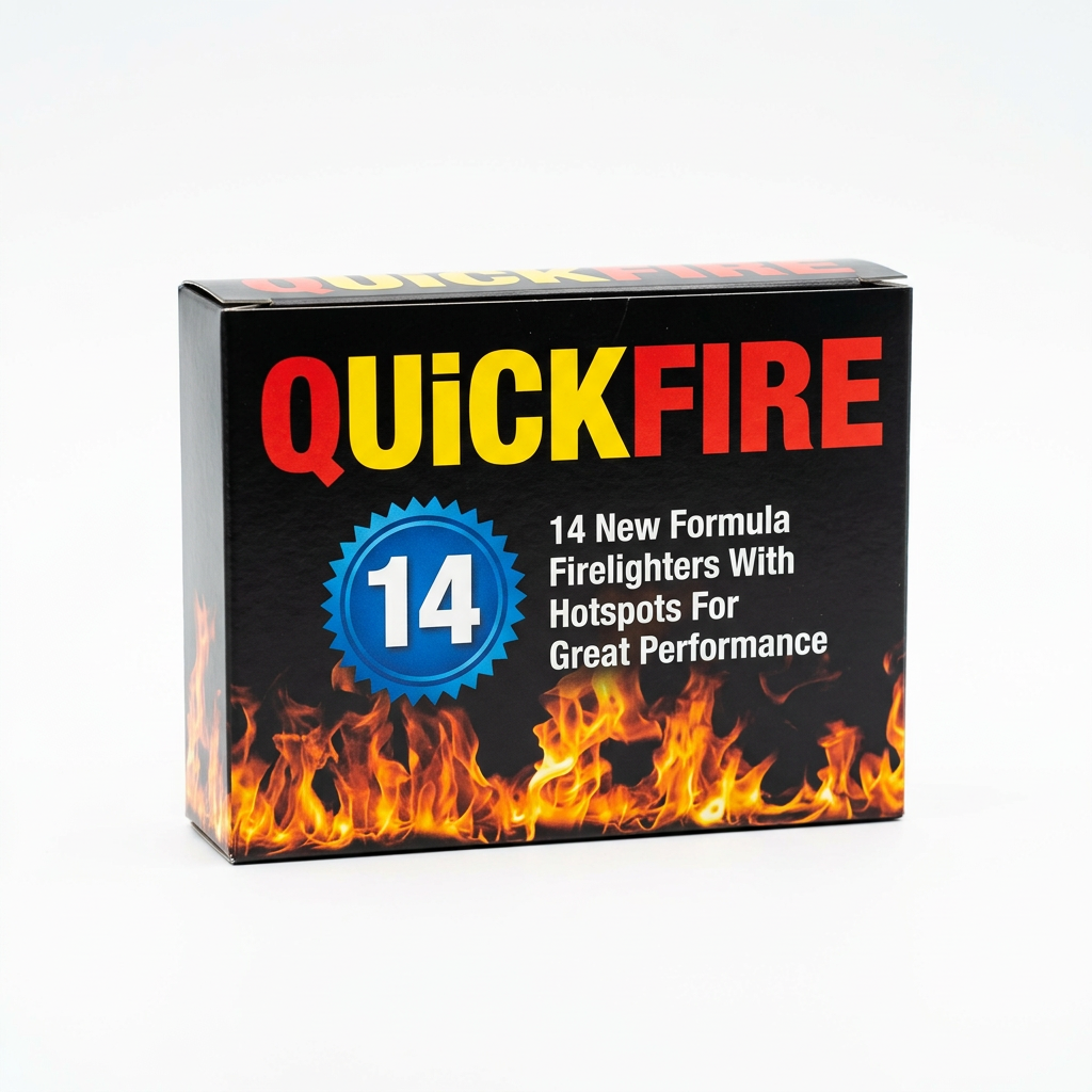 Fire Lighters Quickfire Firelighters 6 x 14 Pack