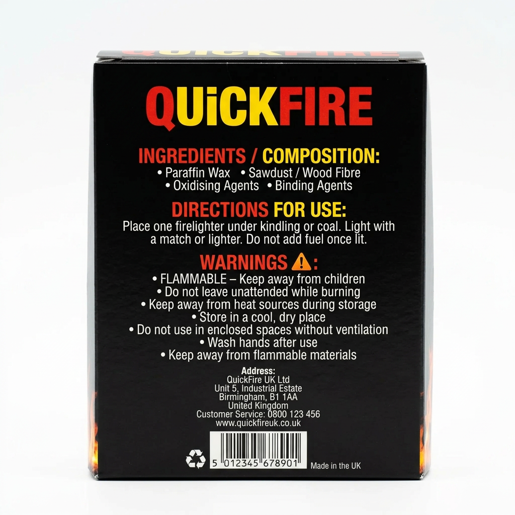 Fire Lighters Quickfire Firelighters 6 x 14 Pack