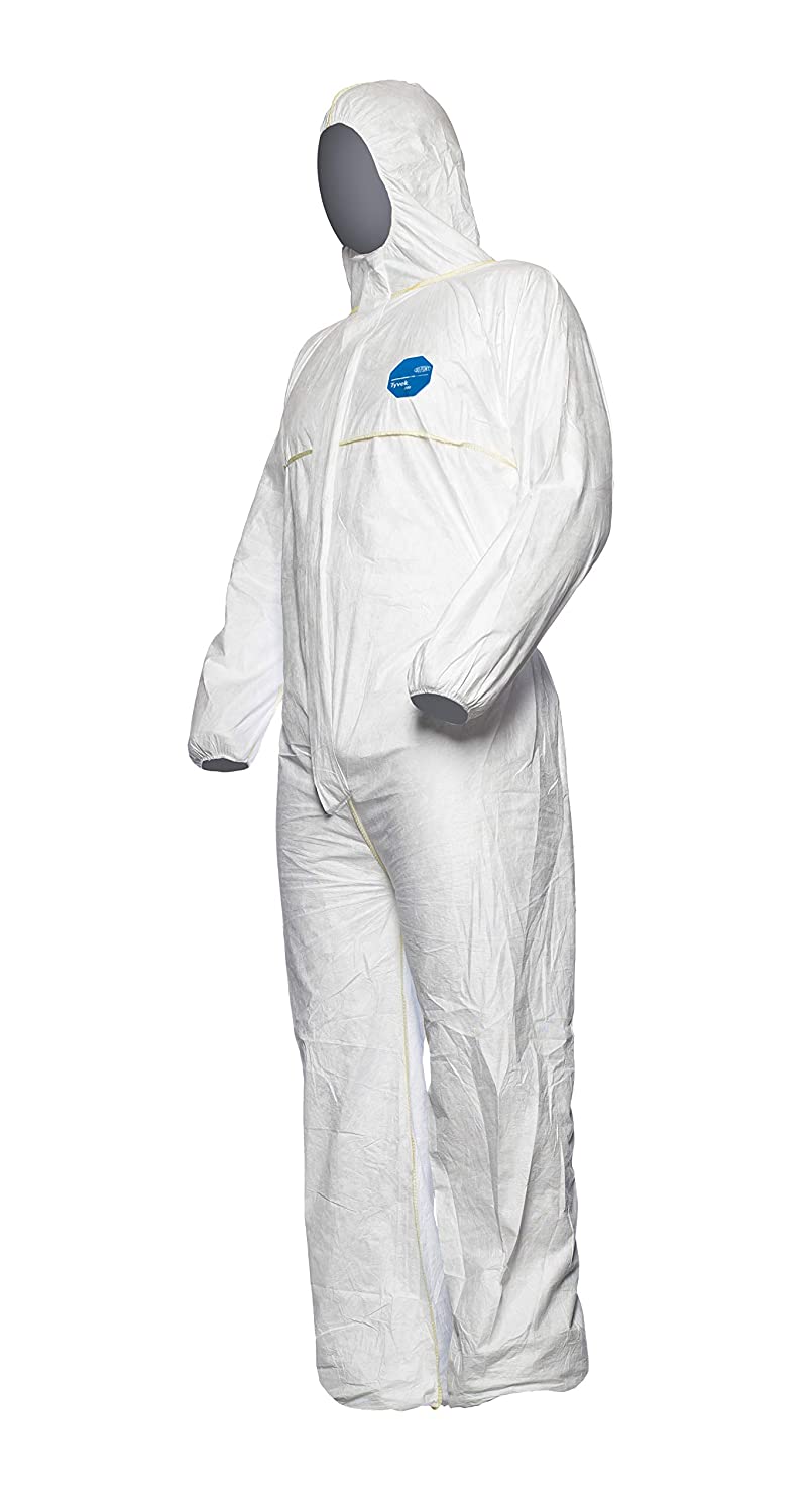 Tyvek 200 Easysafe Protective Type 5/6 Coverall, Asbestos Coverall - UK BUSINESS SUPPLIES
