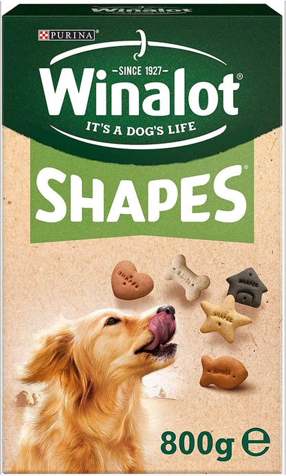 Winalot Dog Treats Shapes Dog Biscuits 800g - 15kg (ALL SIZES)