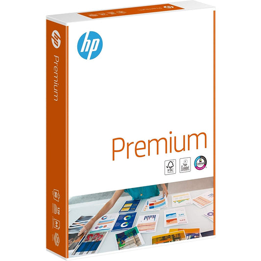 HP Premium A4 100gsm White Paper 4 Reams (2000 Sheet)
