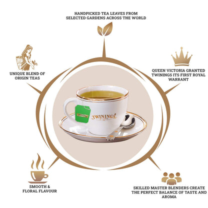 Twinings Green Tea with Jasmine Enveloped 20's