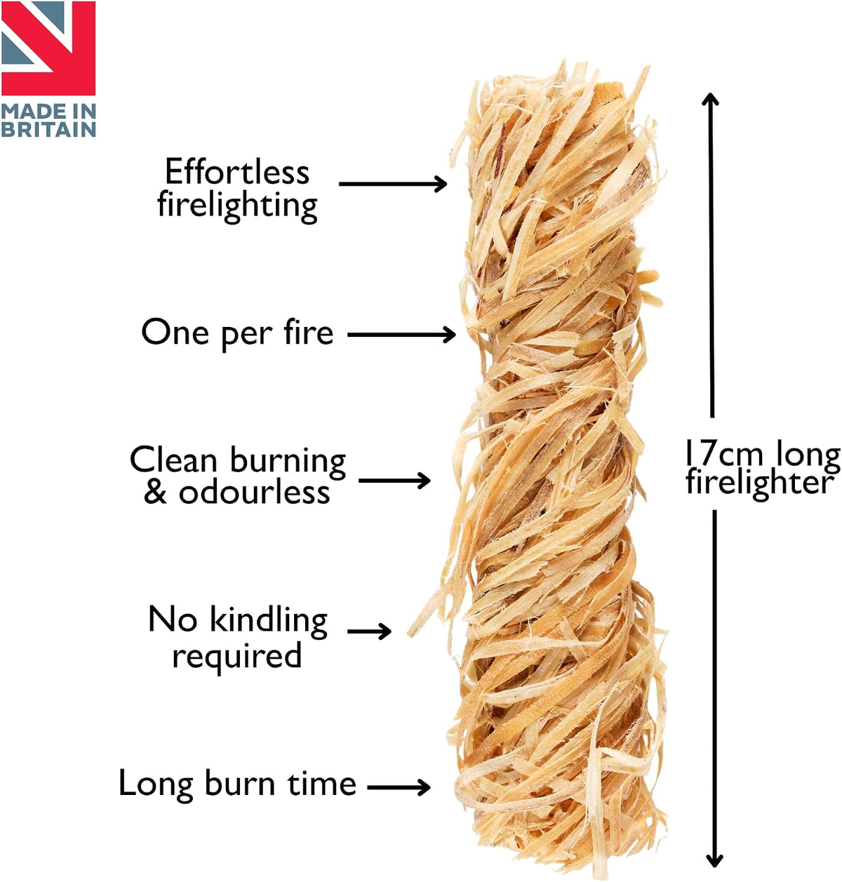 KindleFlamers Natural Firelighters 18 pack