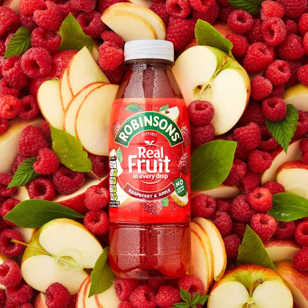 Robinsons Ready to Drink Raspberry/Apple 500ml (Pack of 12)