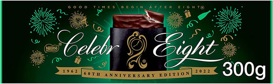 AFTER EIGHT - Dark Mint Chocolate Thins Carton of Mint Chocolates, 300g (Pack of 1)