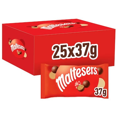 Maltesers Chocolate Bite, 37g Pack of 25