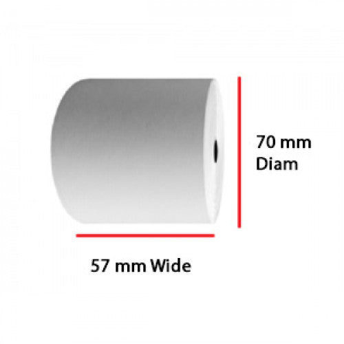 Thermal Till Rolls BPA FREE by Roll-X (Size 57x70)