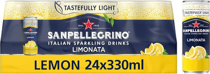 San Pellegrino Limonata Lemon 330ml Cans (Pack of 24) 12441800