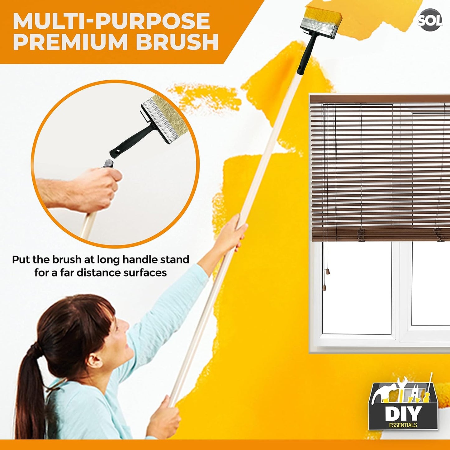 151 Shed & Fence Paint Brush