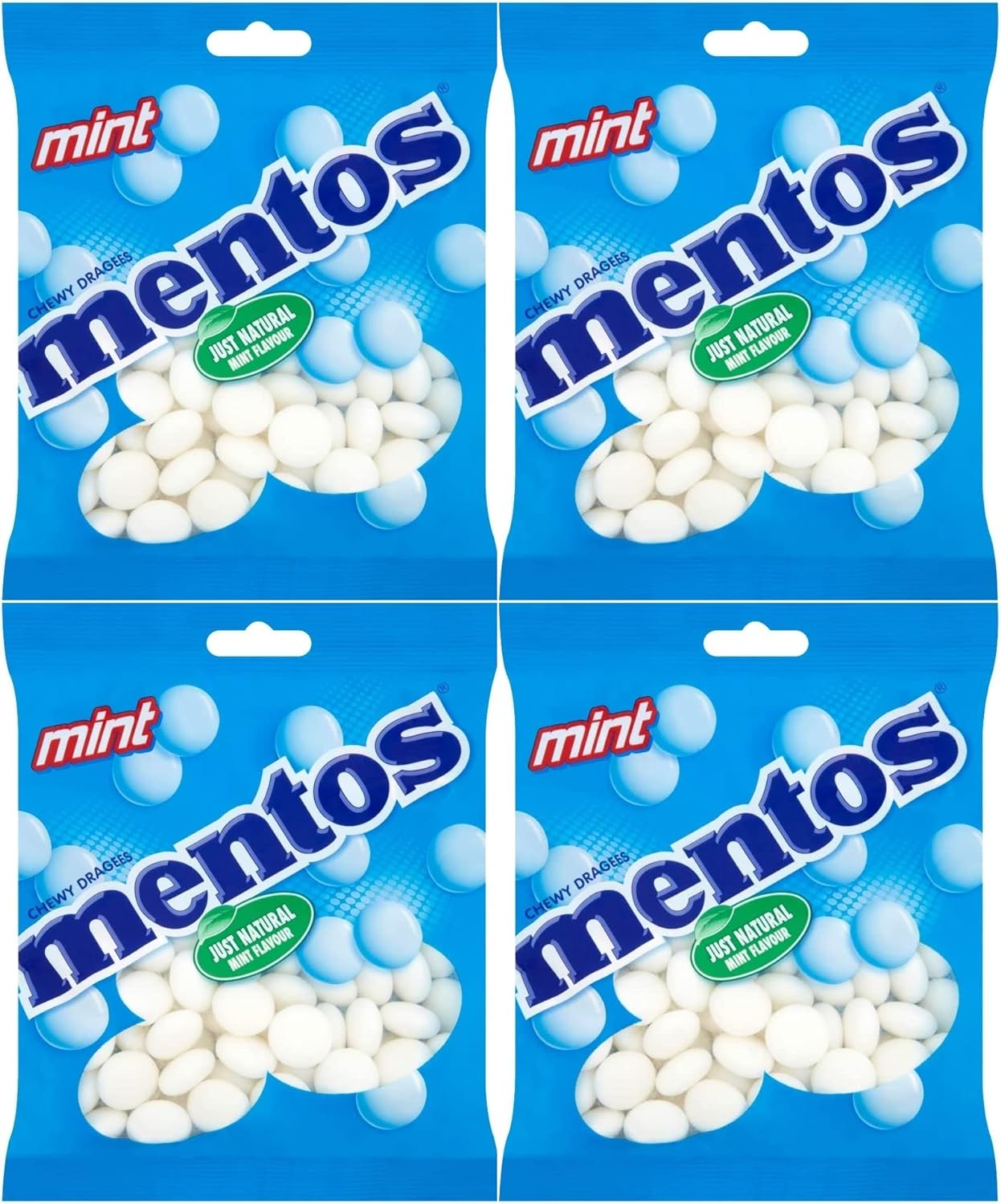 Mentos Mint Sweets Bag 150g