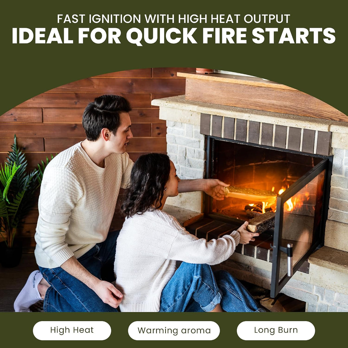 Wood Burner Logs 20L - Kiln Dried British Softwood Logs for Wood Burners