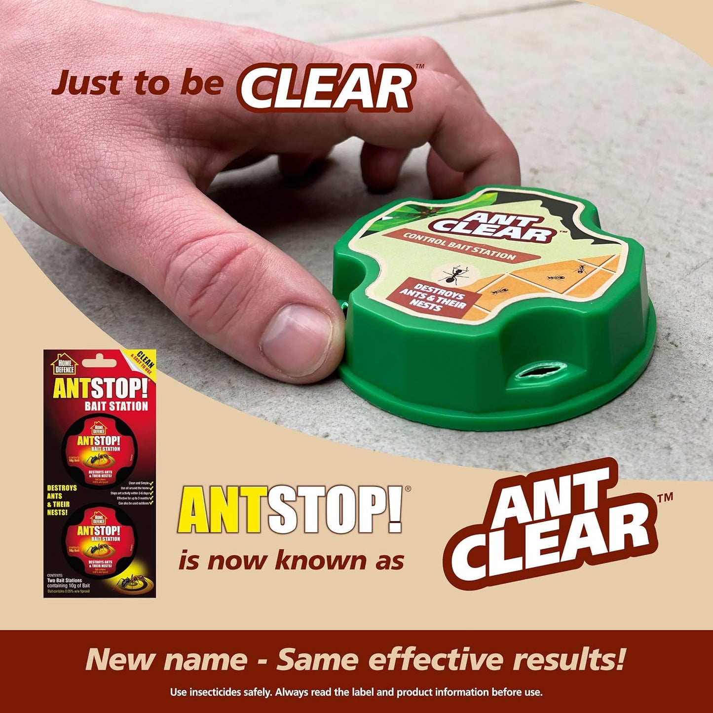 AntClear Ant Control Bait Stations {2 Pack}