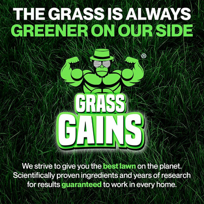 Grass Gains Fast Moss Eliminator | Eco-Friendly Lawn Moss Control 2kg