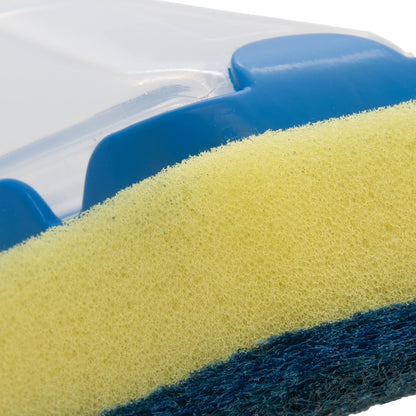 Spontex Dishmop General Purpose Refills, Pack Of 3,Yellow Spongegreen Scourer