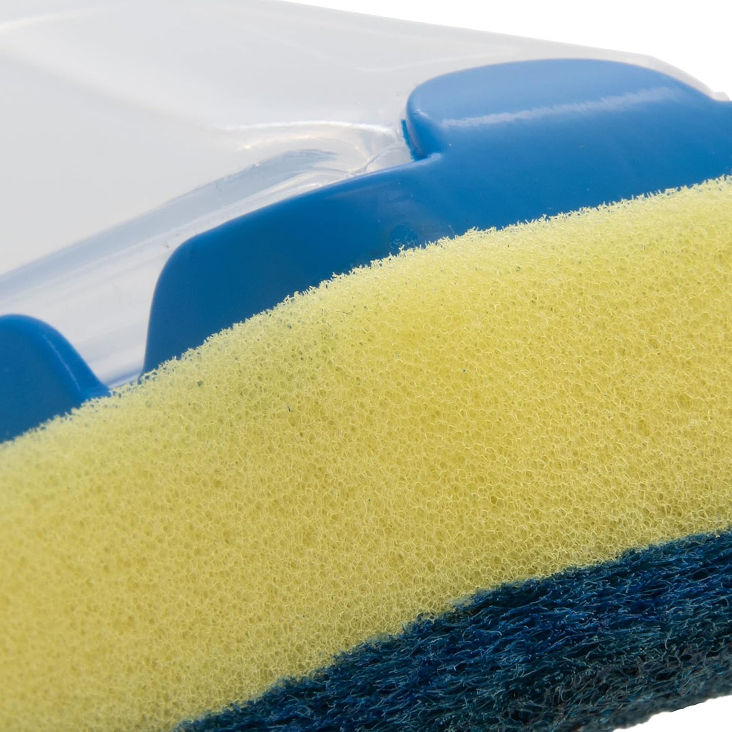 Spontex Dishmop General Purpose Refills, Pack Of 3,Yellow Spongegreen Scourer