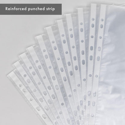 Concord Punched Pockets by Pukka A4 Clear Pack 50's