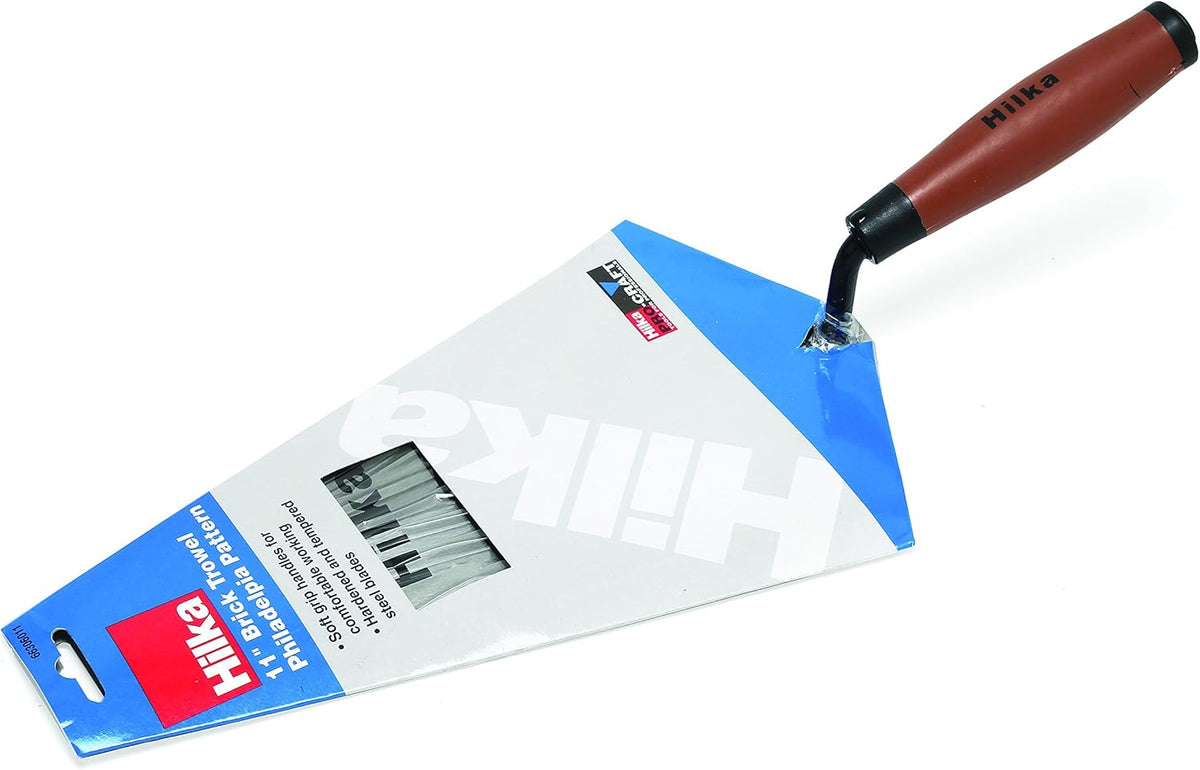 Hilka Tools 11" Brick Soft Grip Trowel