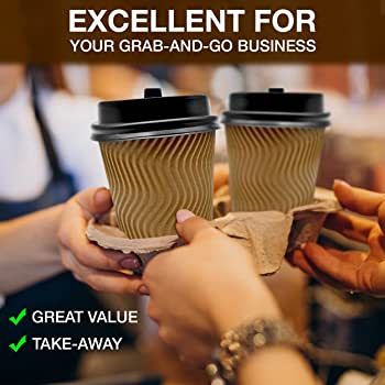 Belgravia 25cl/8oz Kraft Ripple Cup 500's (Renal)