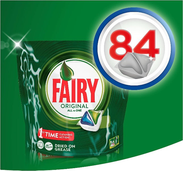 Fairy Original Dishwasher Tablets (Pack of 84)