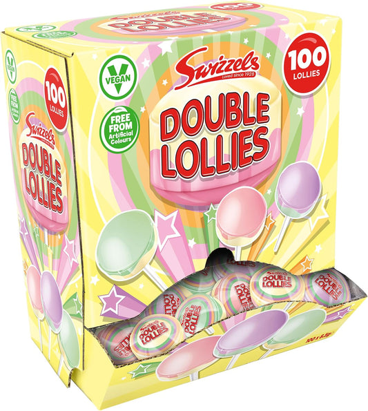 Swizzels Double Lollies Dispenser Box x 100's