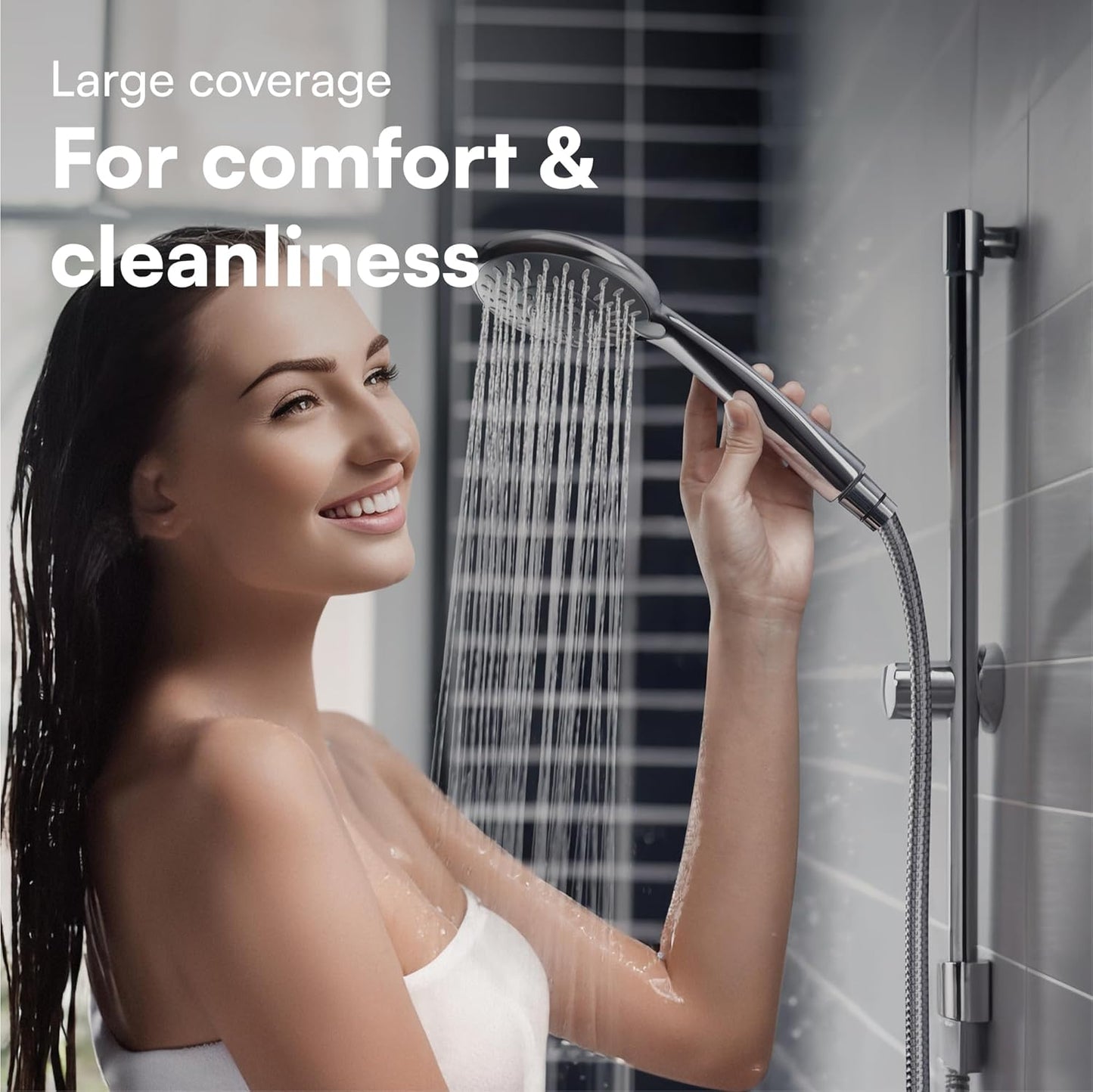 Croydex Essentials Three Function Shower Handset