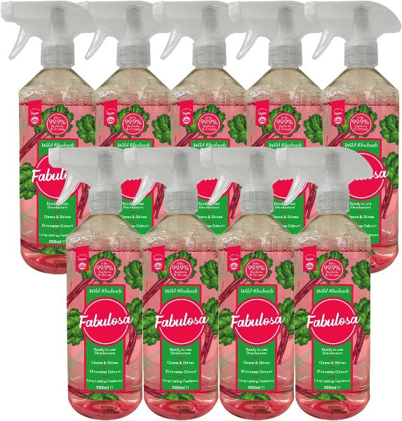 Fabulosa Concentrated Disinfectant Trigger Wild Rhubarb 500ml