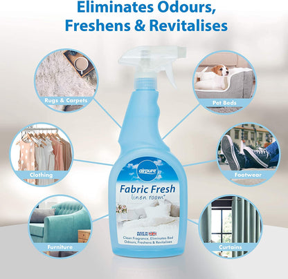 Airpure Fabric Freshener Linen Room 750ml