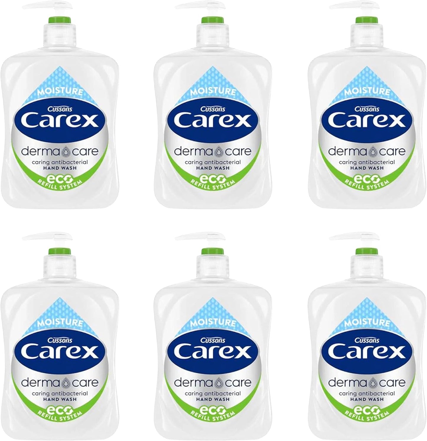 Carex Antibacterial Derma Care Moisture Handwash 250ml