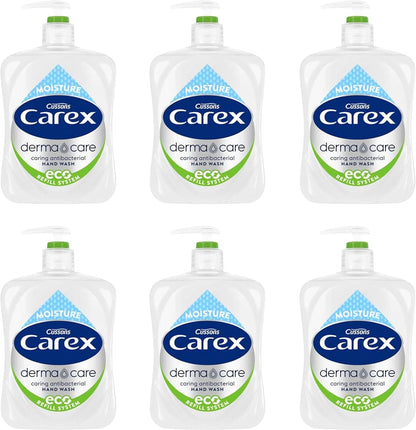 Carex Antibacterial Derma Care Moisture Handwash 250ml