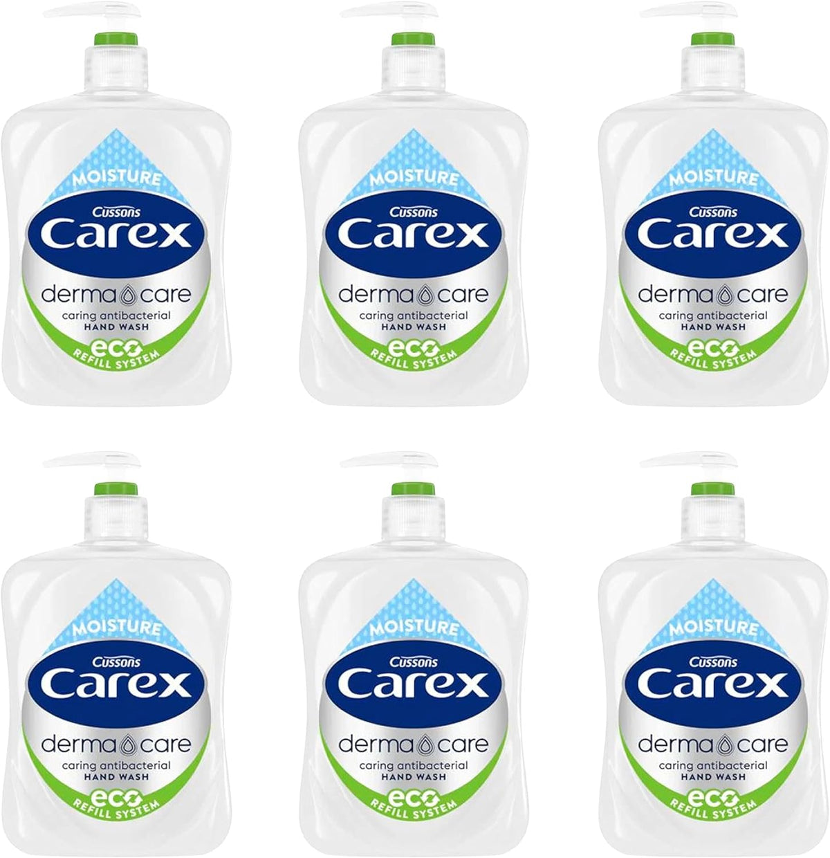 Carex Antibacterial Derma Care Moisture Handwash 250ml