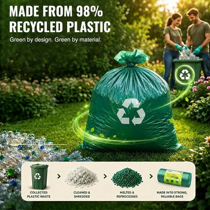 Ecobag Heavy Duty Garden Sacks | Capacity 80L | 1 x 25 Bags
