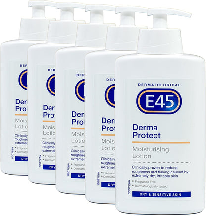 E45 Dermatological Moisturising Body/Hand Lotion for Dry Skin, 500ml
