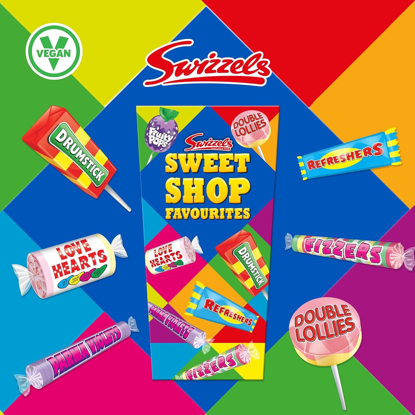 Swizzels Sweet Shop Favourite Cartons 324g