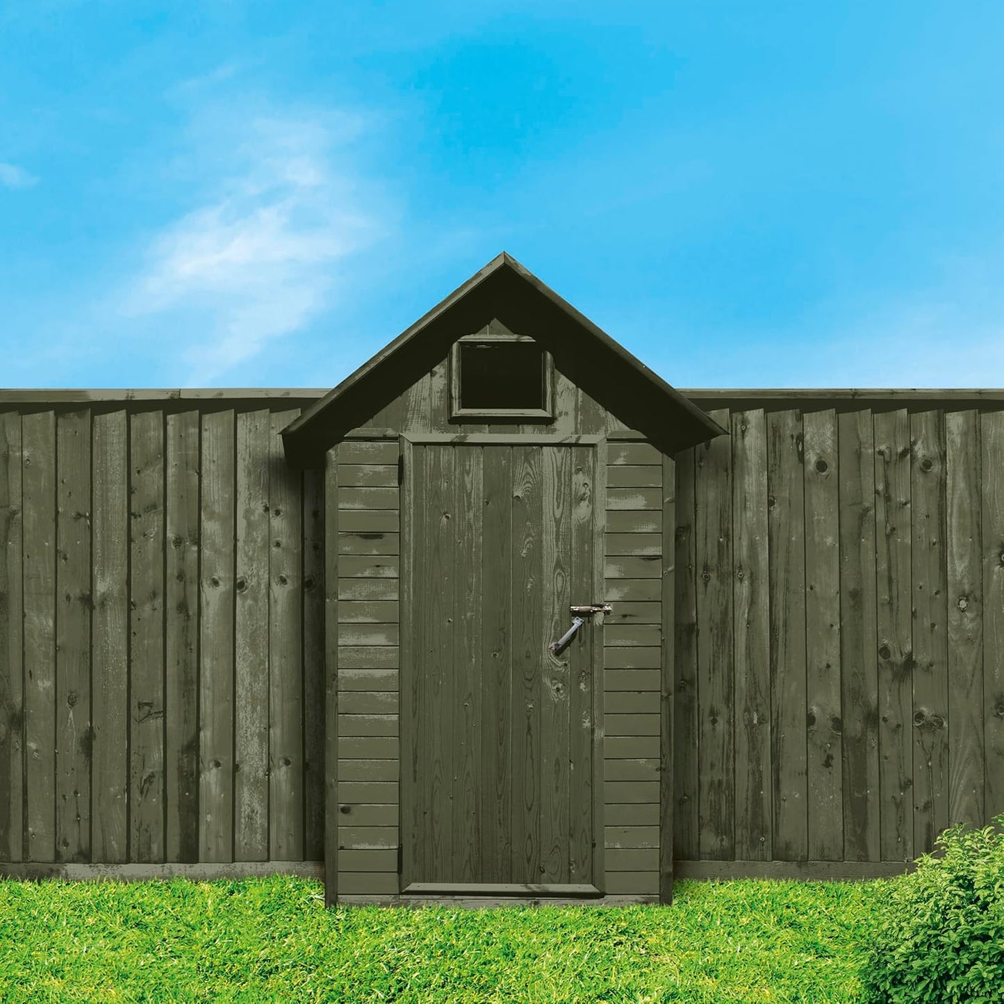 Ronseal One Coat Shed and Fence Protector Forest Green 5 litres