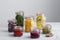 Kilner Branded LARGE SQUARE CLIP TOP Glass Preservation Storage Jar 3 Litre
