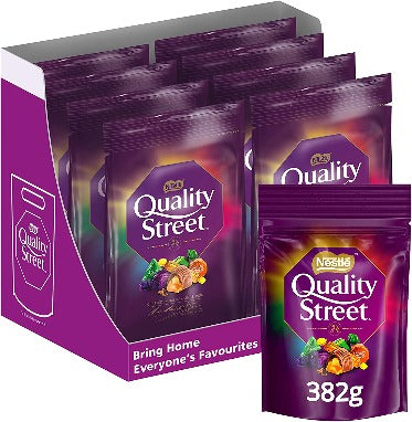 Quality Street - Chocolate Sharing Bag, 382g - UK BUSINESS SUPPLIES