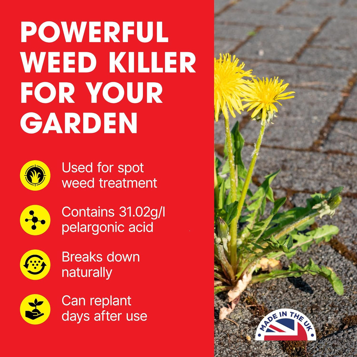 Doff 24/7 Fast Acting Weedkiller | 1 Litre