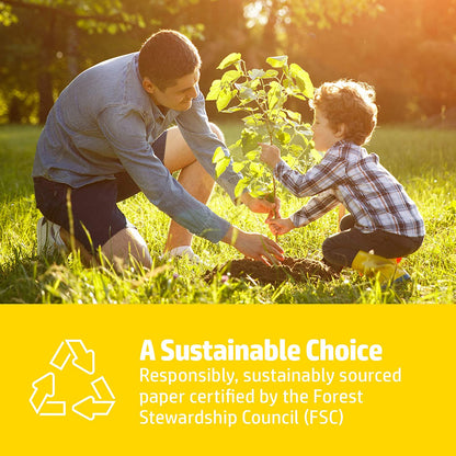 HP Everyday A4 Paper | White | Multi Purpose Paper | 75gsm | 2500 Sheets | 5 Reams