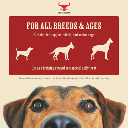 The Buffalo Co: Sausage Dog Treats 300g Pouches | 100% Natural Dog Treat