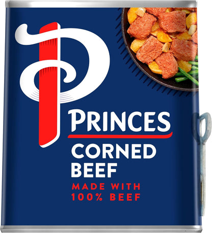 Princes Corned Beef | 100% Beef | 6 x 340g